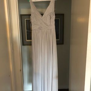BHLDN Fleur dress, Size 4 in Fog